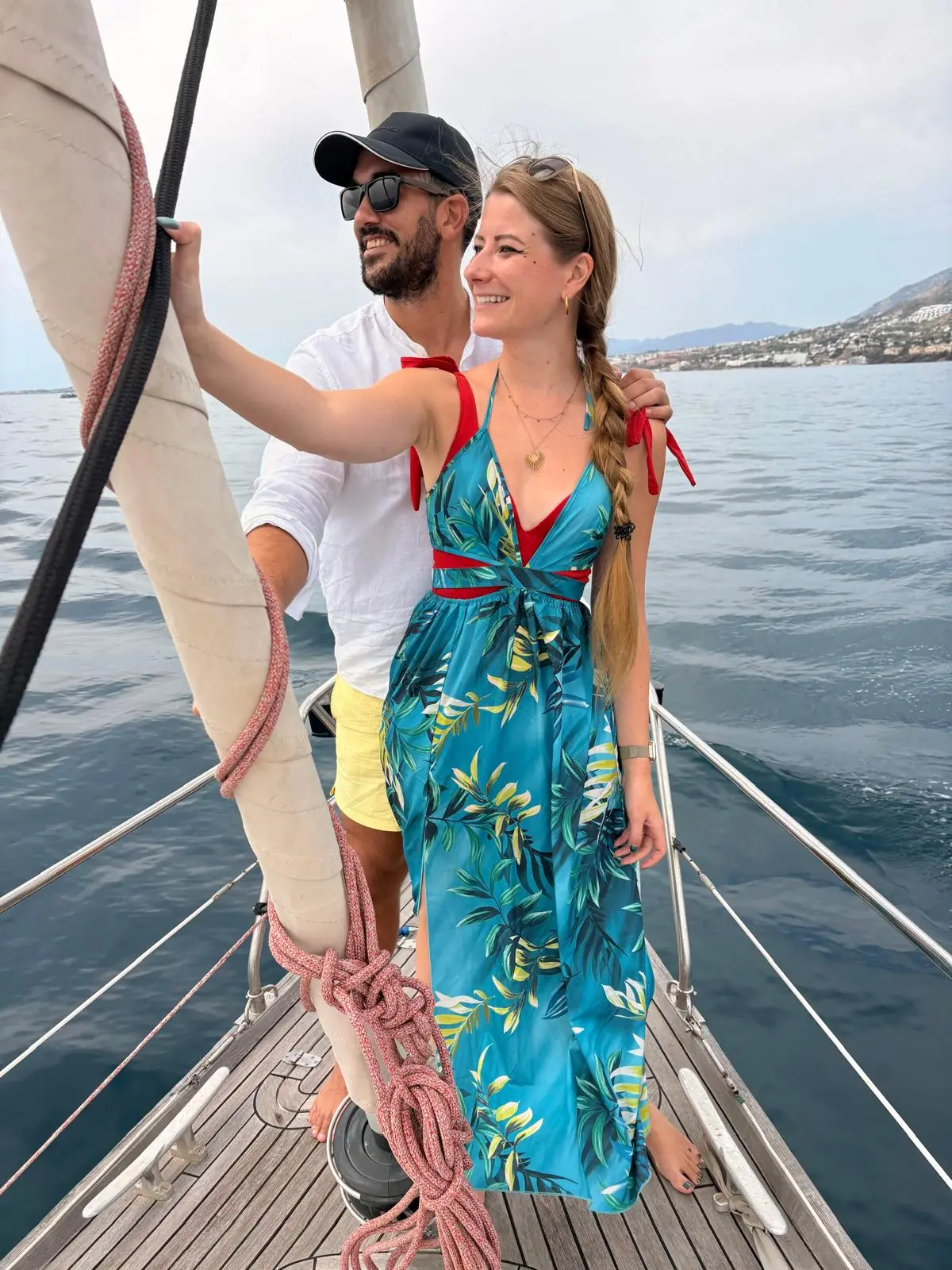 En la proa del velero
